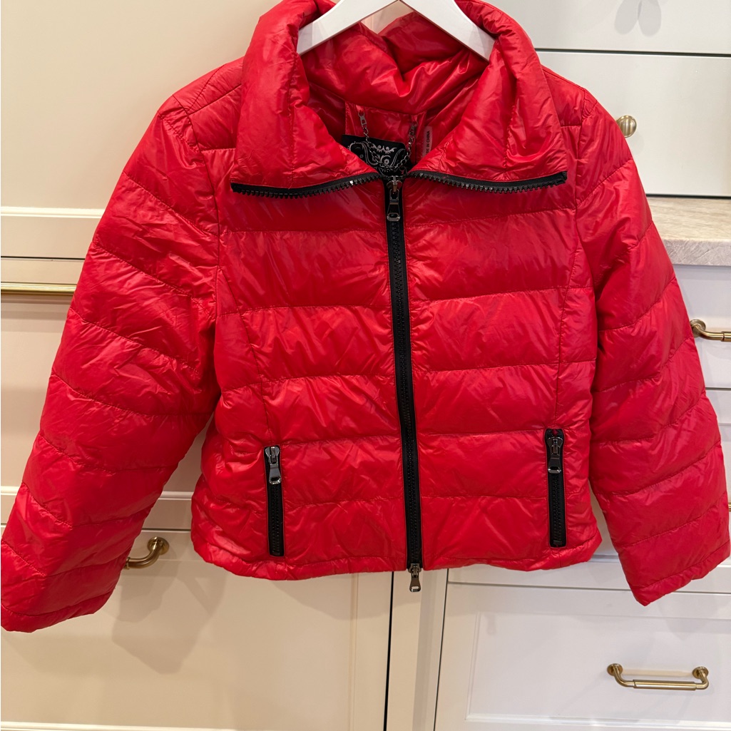 New With Tags!! Duck Down Red Puffer Jacket